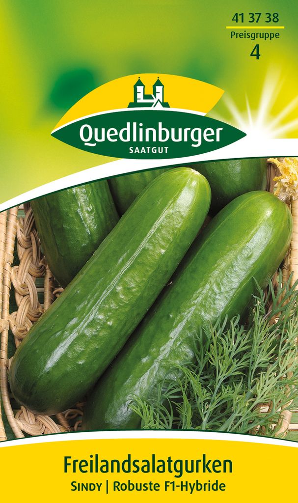 Quedlinburger Saatgut - Freilandsalat-Gurken Sindy - Samen - 413738