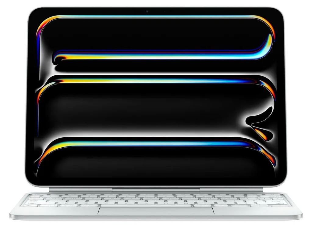 Clavier Apple Magic Keyboard iPad Pro 11 M4 Blanc - Finie la Frappe Lente