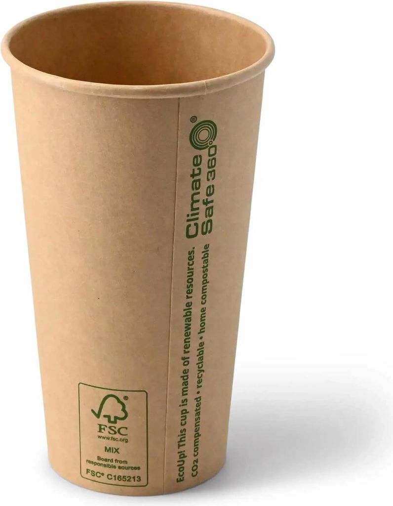 Dispergierbecher aus Kraftpapier, 550 ml, Durchmesser 90 mm, 50 Stück.
