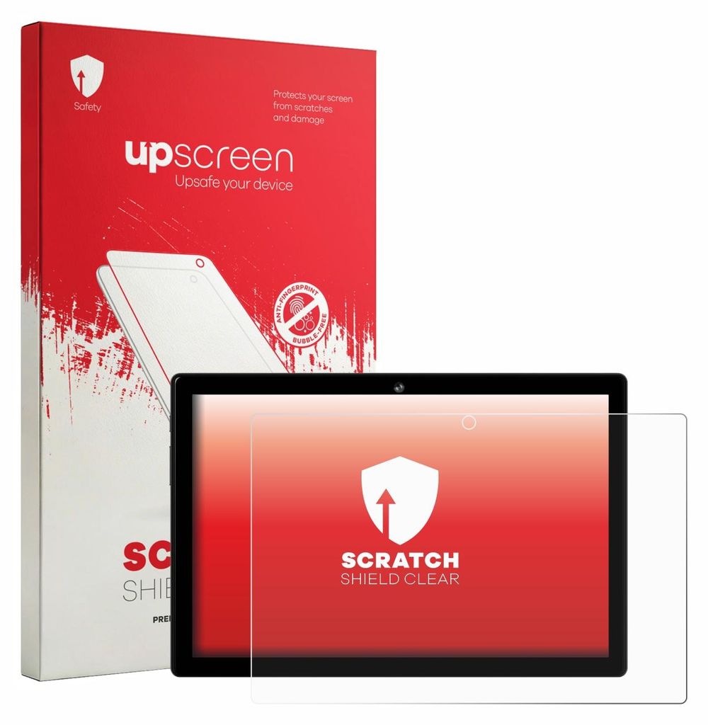 upscreen Schutzfolie für Crelander T40 10.1" Displayschutz Displayschutzfolie Folie Klar Transparent