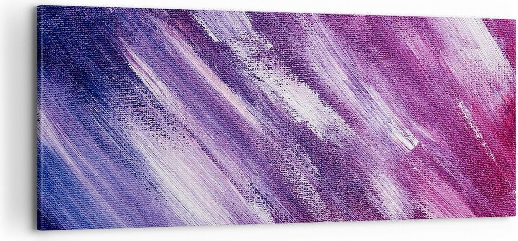 Bild auf Leinwand - Leinwandbild - Abstraktion modern - 100x40cm - Wand Bild - Wanddeko - Leinwanddruck - Bilder - Kunstdruck - Wanddekoration - Le...