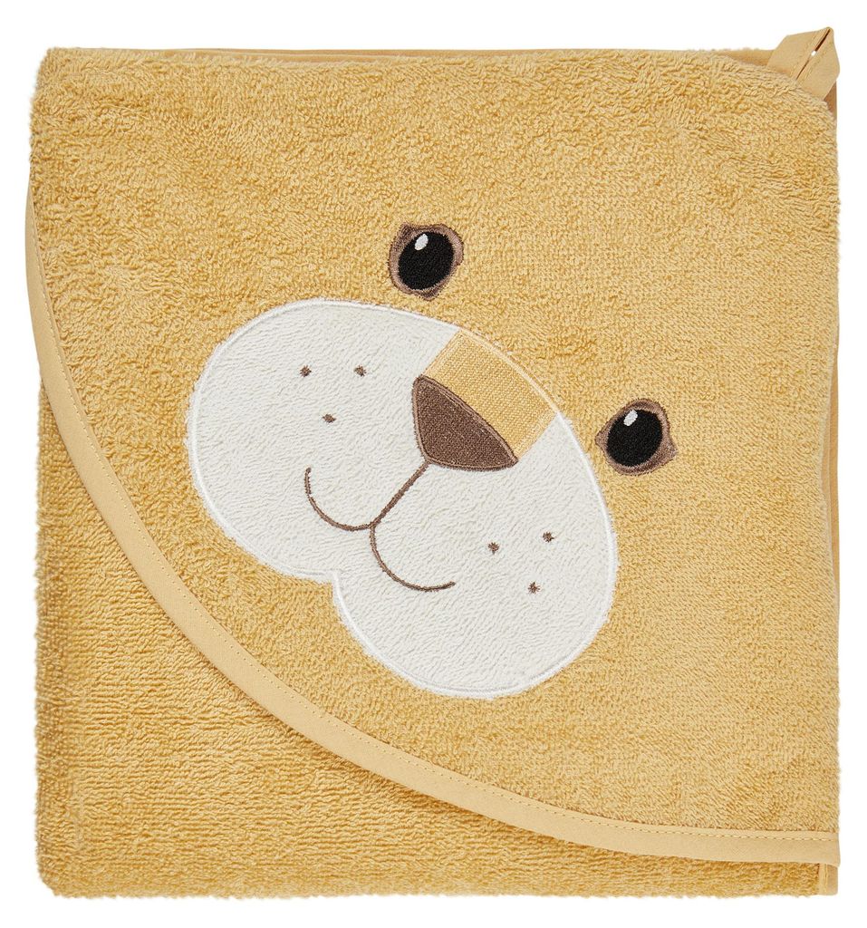 Sterntaler Motiv-Kapuzenbadetuch LÖWE Leo