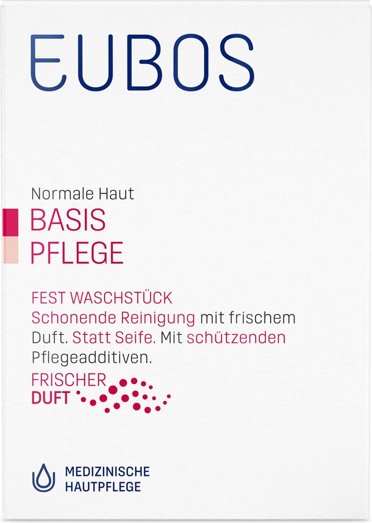 EUBOS Basis Pflege festes Waschstück schonende Reinigung Produktbild 