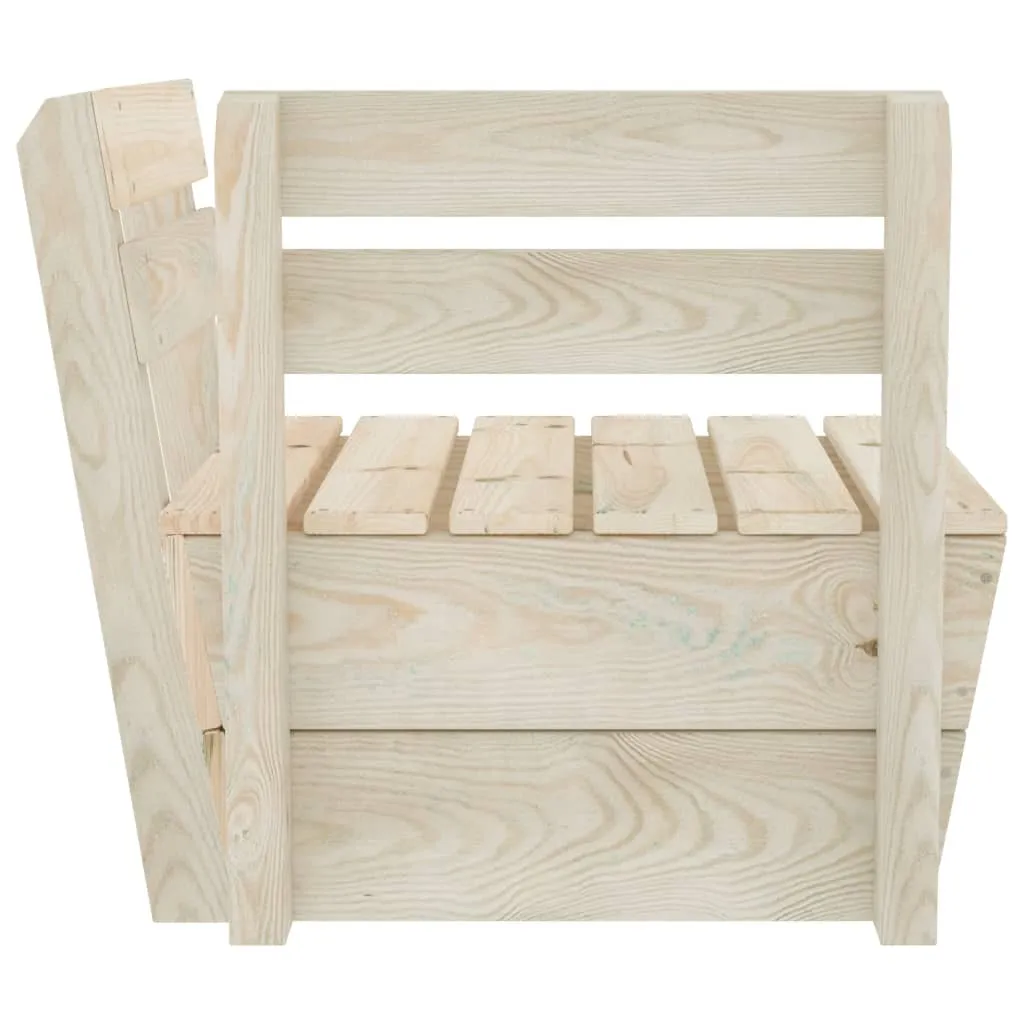 Divano pallet modulare sezione angolare Legno di abete impregnato - 3