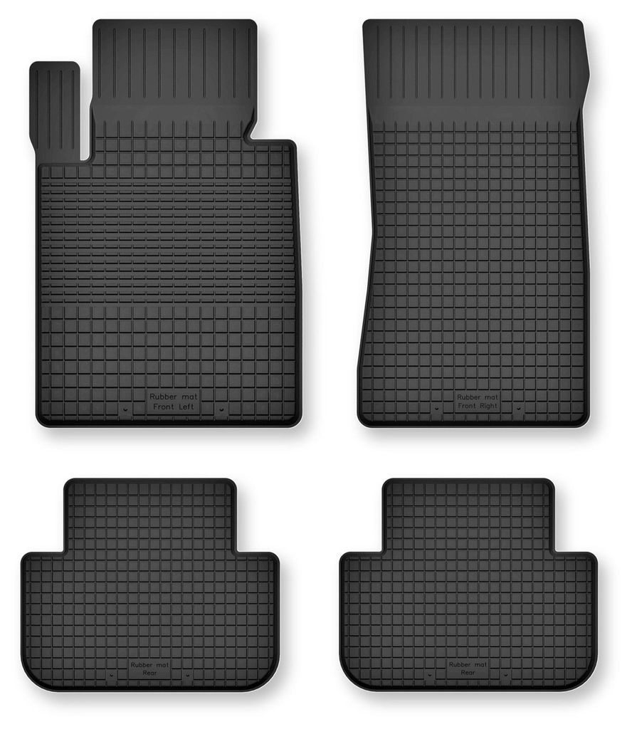 Dywaniki gumowe korytkowe do: BMW 5 E39 1996-2004 4 szt. Zdjęcie produktu 