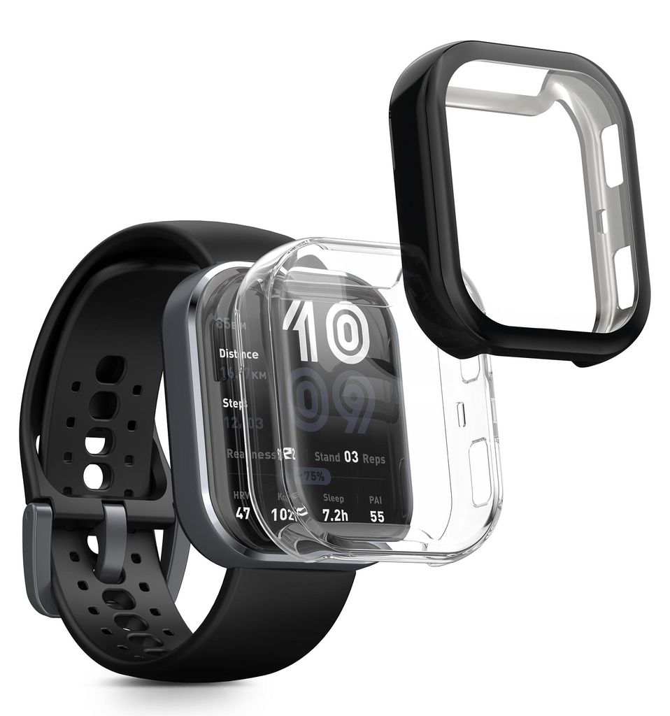 kwmobile 2x Silikon Hülle für Amazfit Bip 6 Schutzhülle - Produktbild 