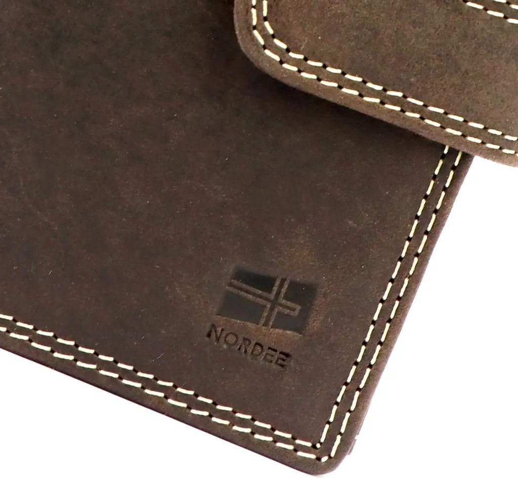 Portafoglio Lungo Nordee da Giacca: Vera Pelle e Design Sottile - 5