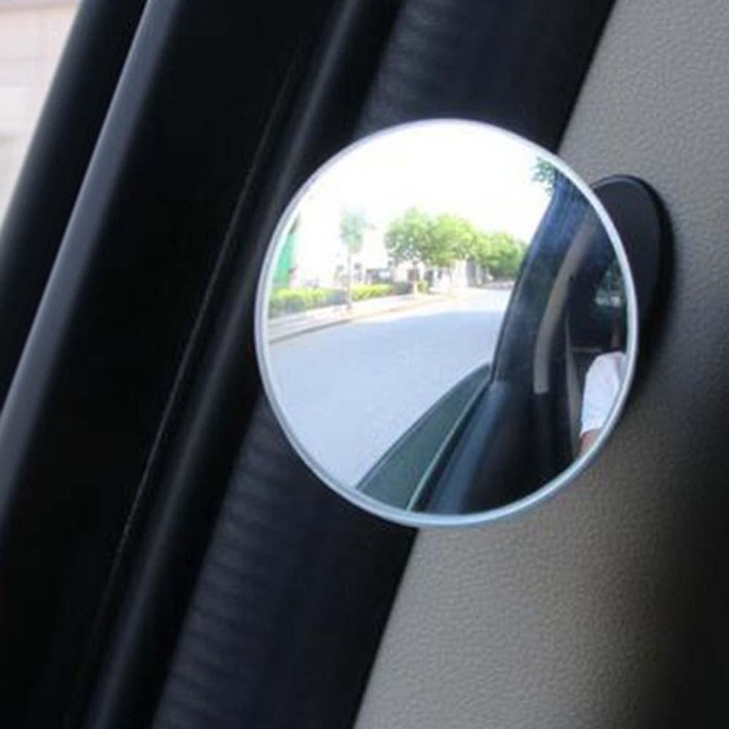 HD 360 Grad Weitwinkel Einstellbare Auto Rückansicht Konvexen Spiegel Auto Rückansicht Fahrzeug Blind Spot Randlose Spiegel