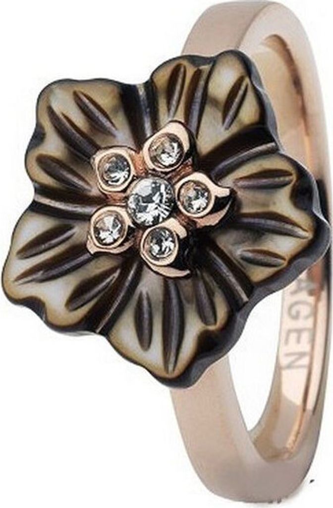 Skagen Damen Ring Kupfer JRSR023, Ringgröße:57 (18.1) SS8 M29