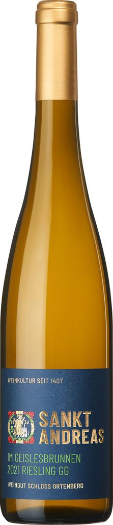 Weingut Schloss Ortenberg St. Andreas im Geislesbrunnen Riesling GG Baden 2021 Wein ( 1 x 0.75 L )