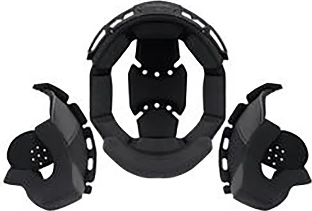 Doublure Intérieure Ls2 Mx702 XL Argent pour Rénovation de Casque