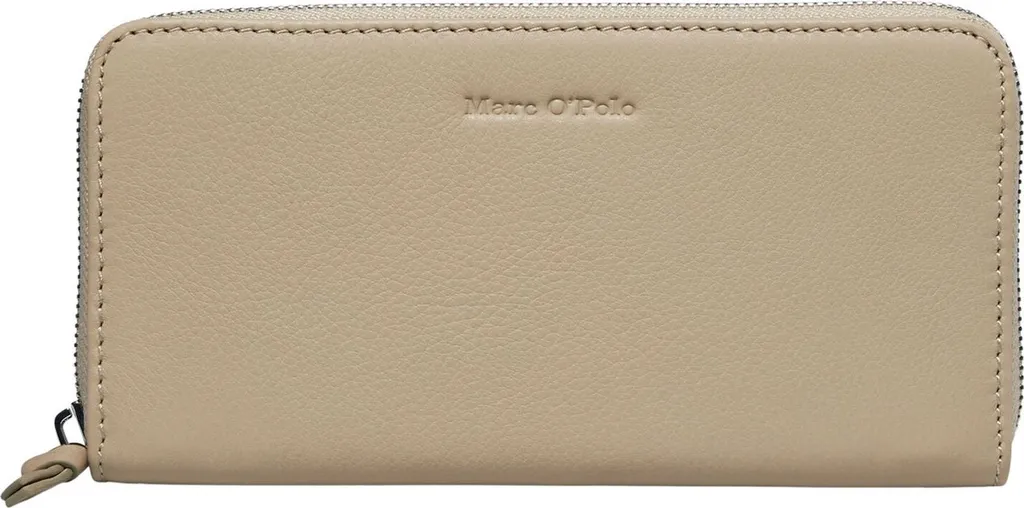 Must-Have Marc O'Polo Finja Zip Wallet Beige Jonesboro Cream - 1