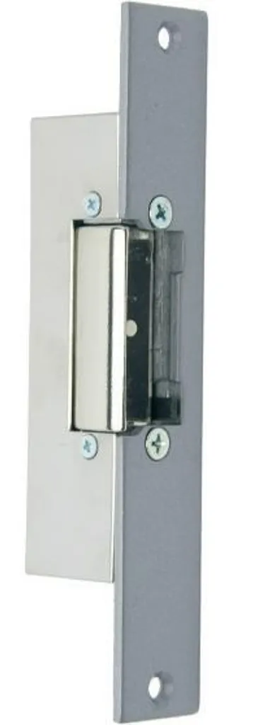 Gâche électrique 12V réversible Extel Weca 90201 - Acier robuste gris