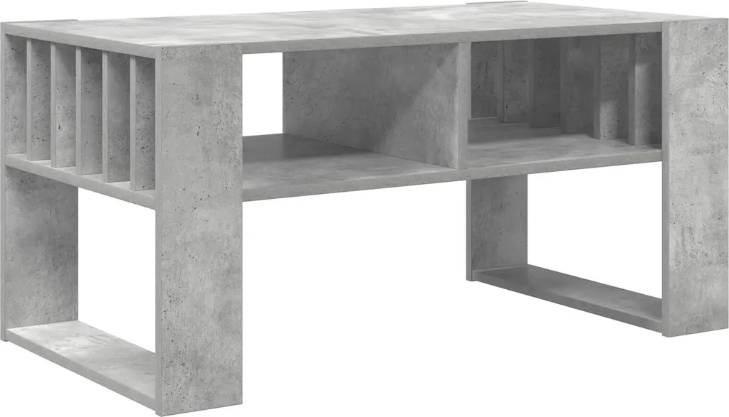 SYFAX™ Tavolino Grigio Cemento: Il Cuore del Tuo Soggiorno Moderno