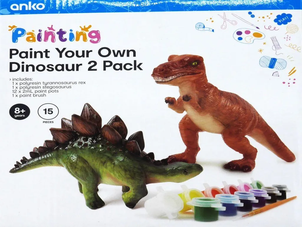 Dinosaures à Peindre Playgo : Fini l'Ennui avec ce Kit Créatif Complet