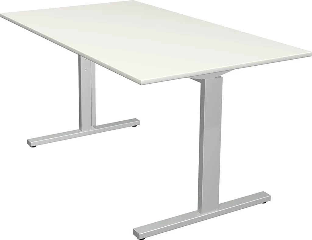 Bureau Informatique Form 2 Kerkmann 140x80 cm, Idéal Télétravail et Pro