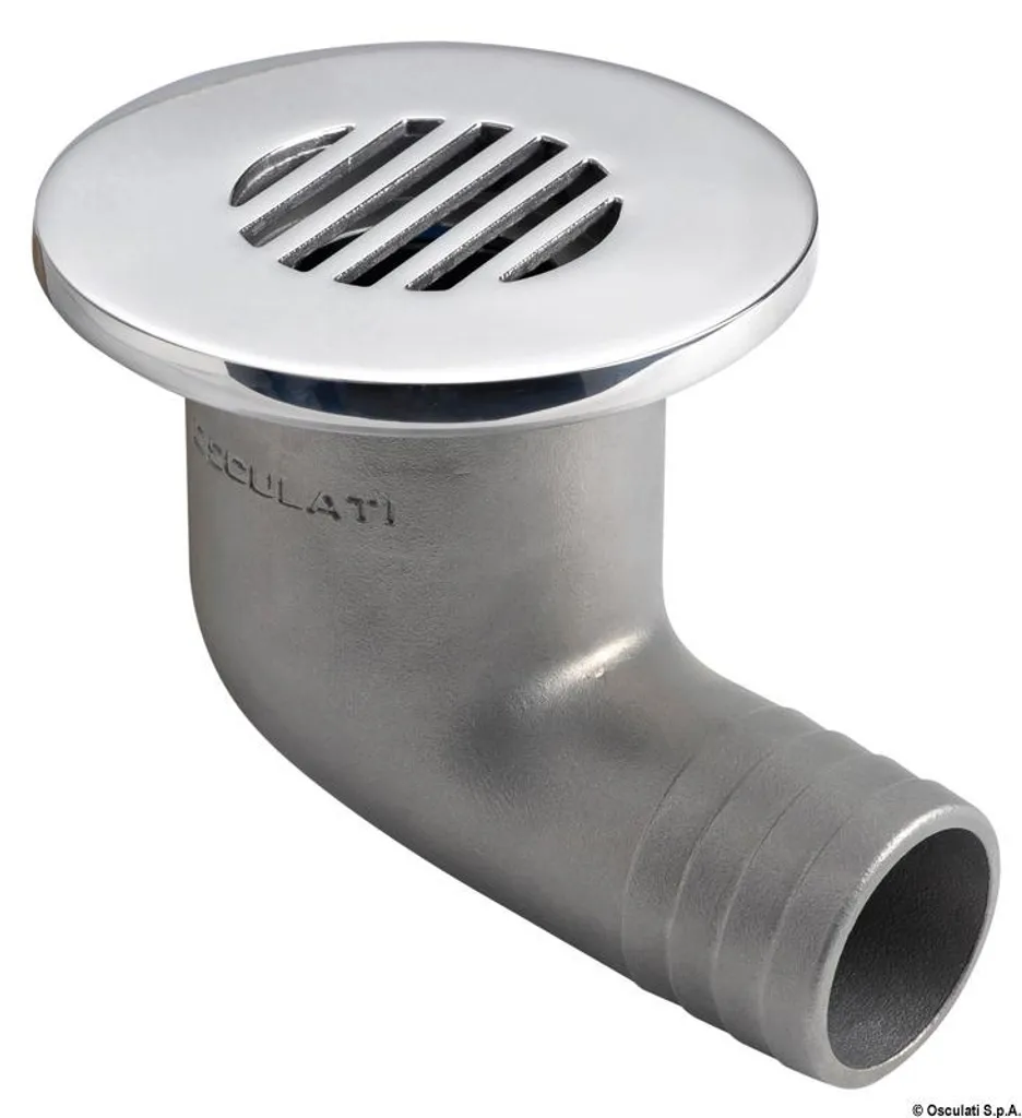 Éliminez l'eau stagnante : Passage de drainage 90° cockpit inox 316