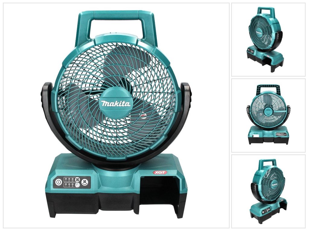 Makita CF001GZ, Domáci lopatkový ventilátor, Čierna, Modrá, Obrázok produktu 