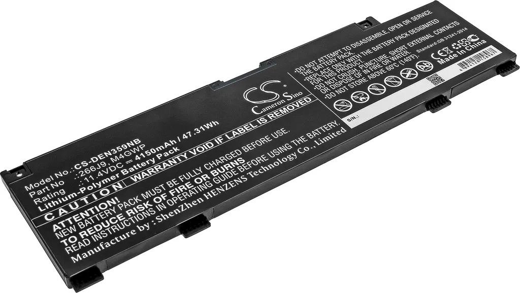 Batterie PC Portable Dell G3 15 3590 idéale pour Travail et Gaming Nomade