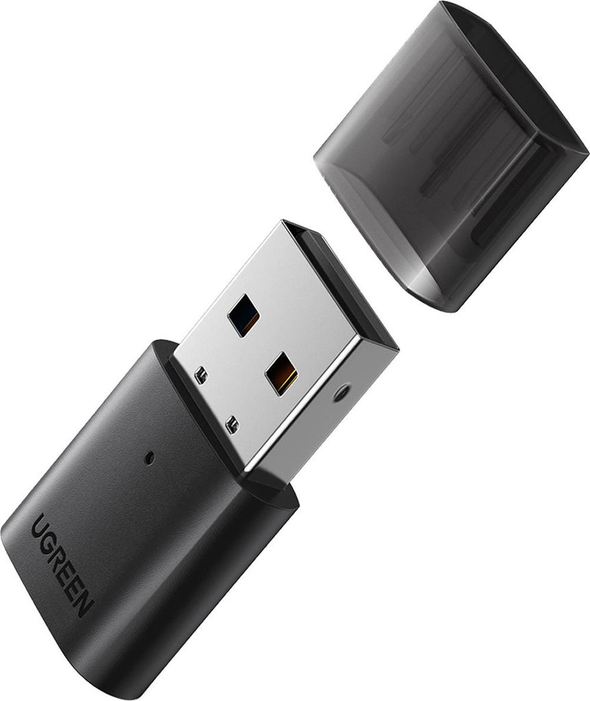 Ugreen USB Adapter UGREEN CM390 Bluetooth 5.0 for PC (black)