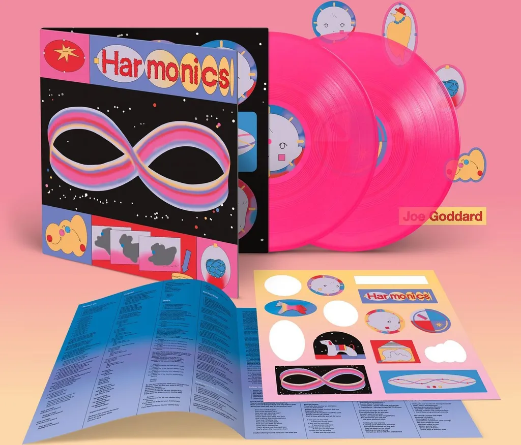 Joe Goddard Harmonics Edition Indie Limitée Vinyle Rose Transparent LP
