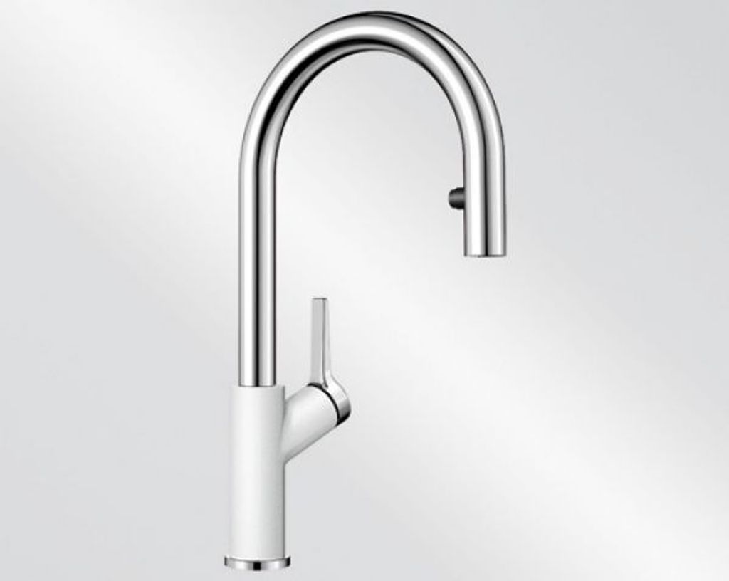 BLANCO CARENA-S Vario baterie / Silgranit bílá/chrom / Obrázek produktu 