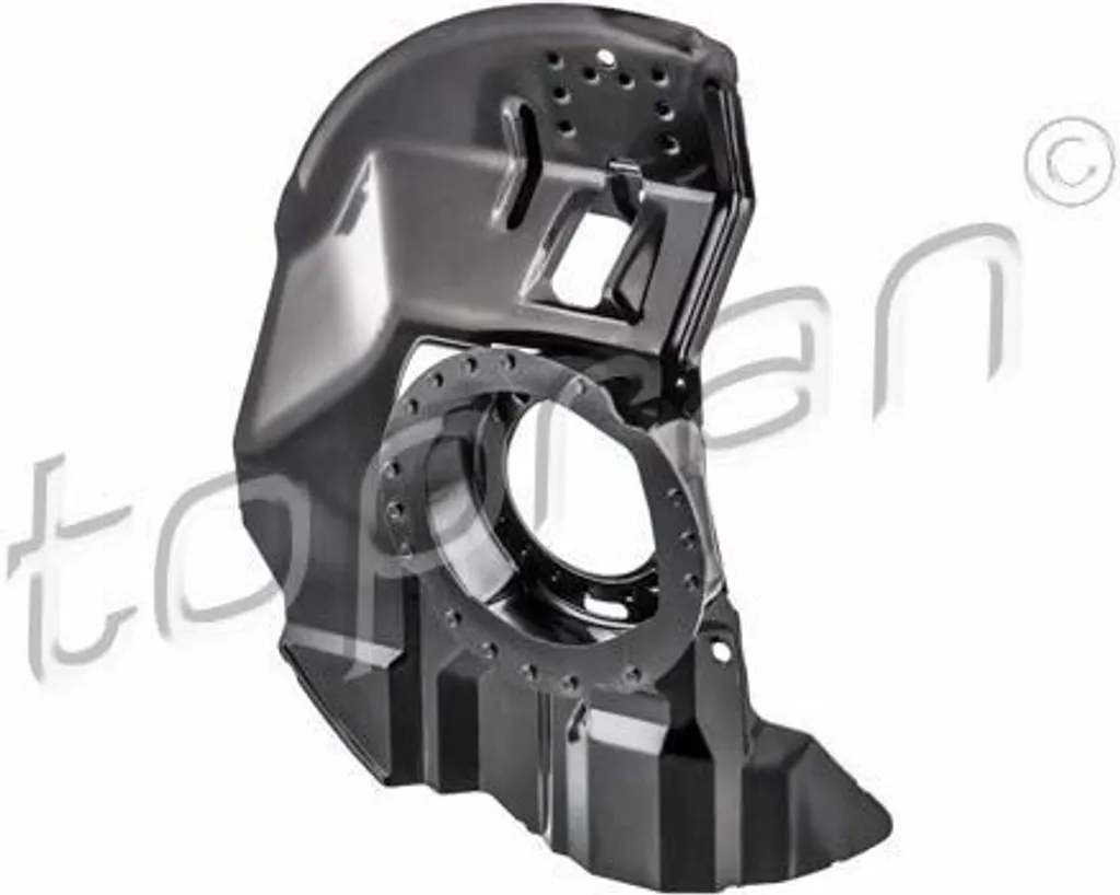 Tôle d'ancrage avant gauche TOPRAN 503 006 pour BMW Série 3 E46