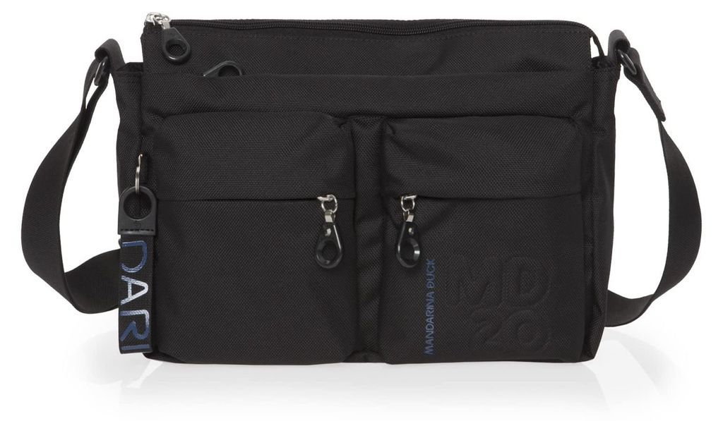 Mandarina Duck MD20 schoudertas, zwart, modelnummer QMTX5 Productafbeelding 
