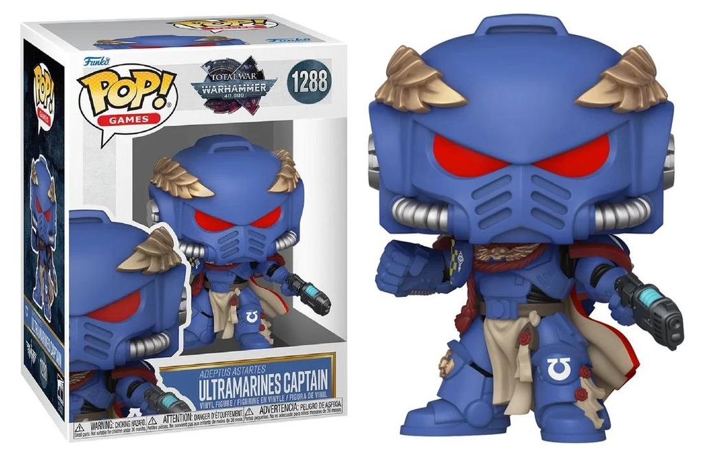 Funko POP! Total War Warhammer 40,000 Ultramarines Captain Obrázek produktu 
