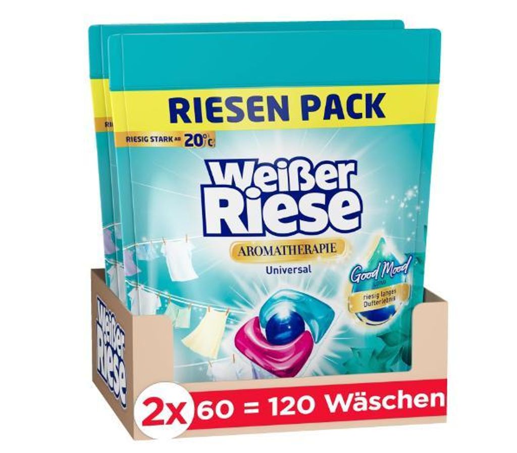 Weißer Riese Universal Trio-Caps Aromatherapie Lotus Produktbild 