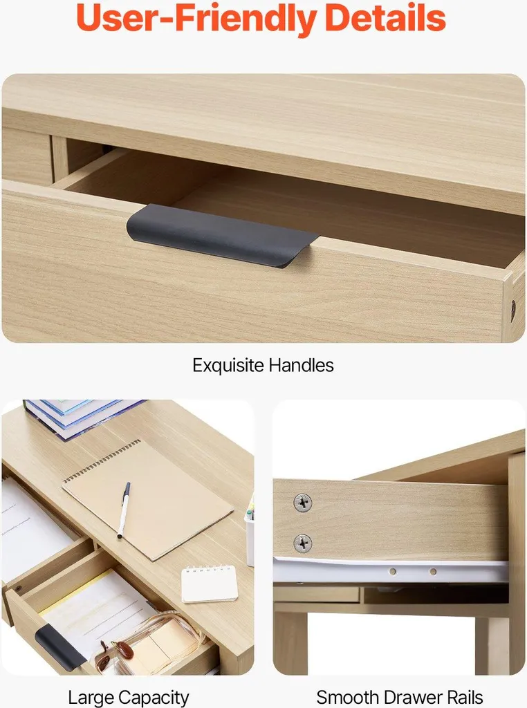 Petit bureau gain de place avec rangement pour chambre et studio