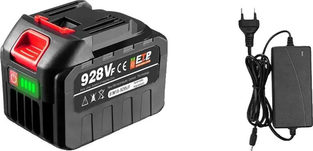 Batterie 22500mAh 18V-21V avec Chargeur 1x928VF pour Outils sans Fil