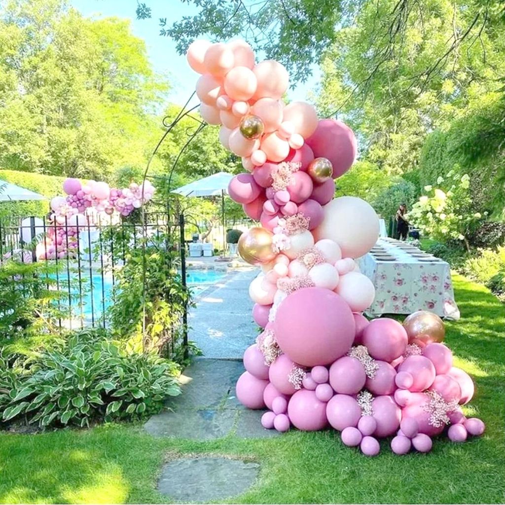 ZESTAW 119 sztuk balonów girlanda urodziny ślub baby shower Zdjęcie produktu 2