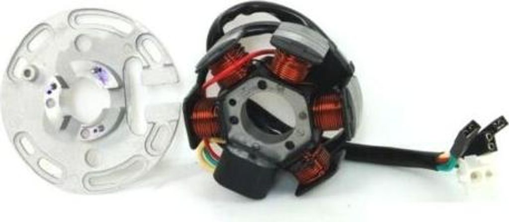 Lichtmaschine Ankerplatte Stator Aprilia Rs 50 Rx 50 06' Derbi Gpr 50 Senda