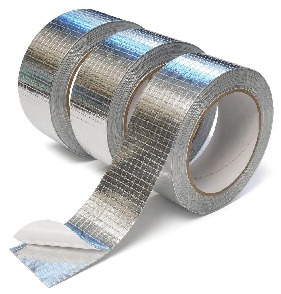 3er Set Aluminium Klebeband netzverstärkt 43 mm x 20 m Produktbild 