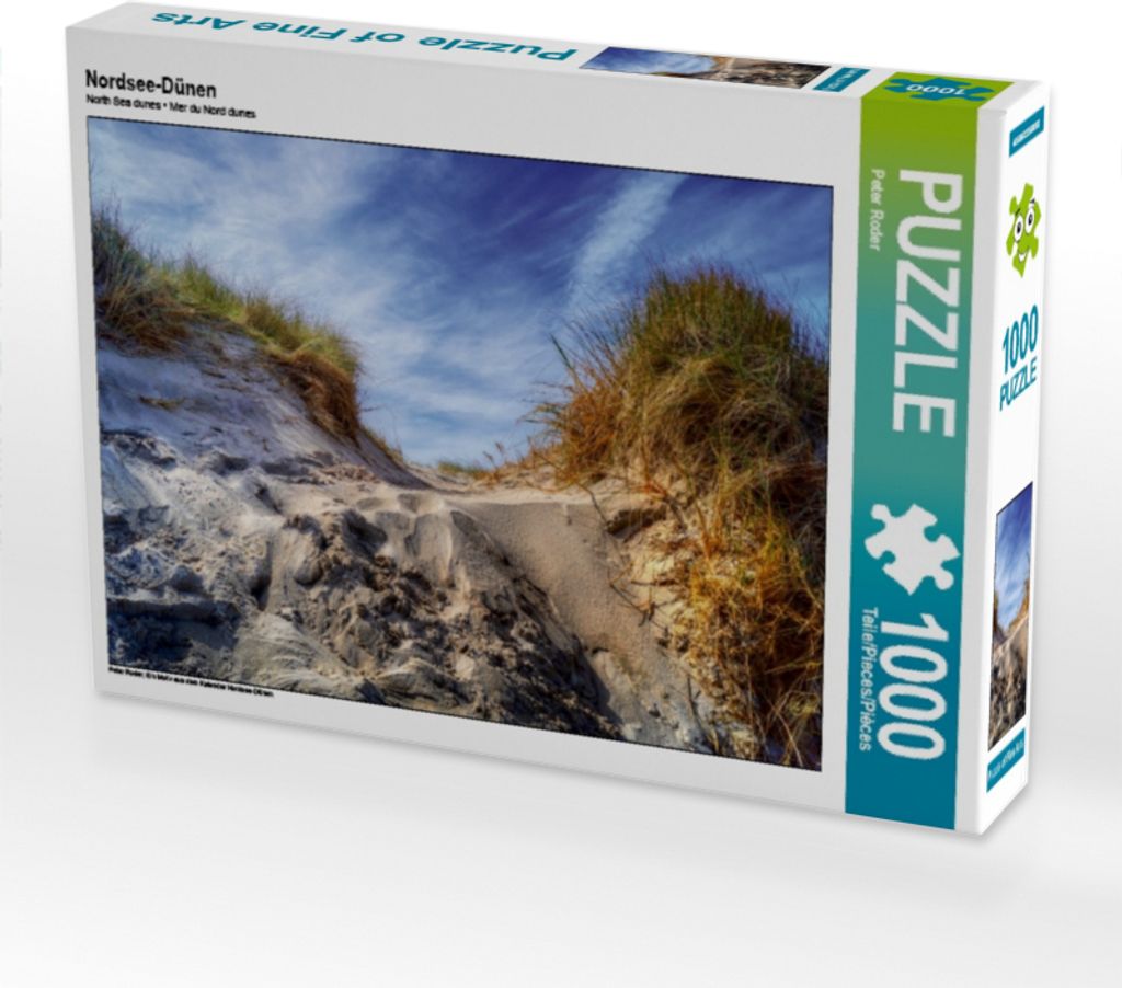 Calvendo Nordsee-Dünen 1000 Teile Puzzle quer 640x480mm, Roder Peter; 7303339