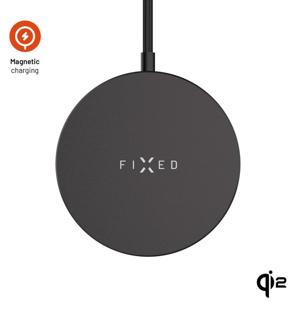 Bezdrátová nabíječka FIXED MagPad Slim s Qi2 a MagSafe 15W Obrázek produktu 