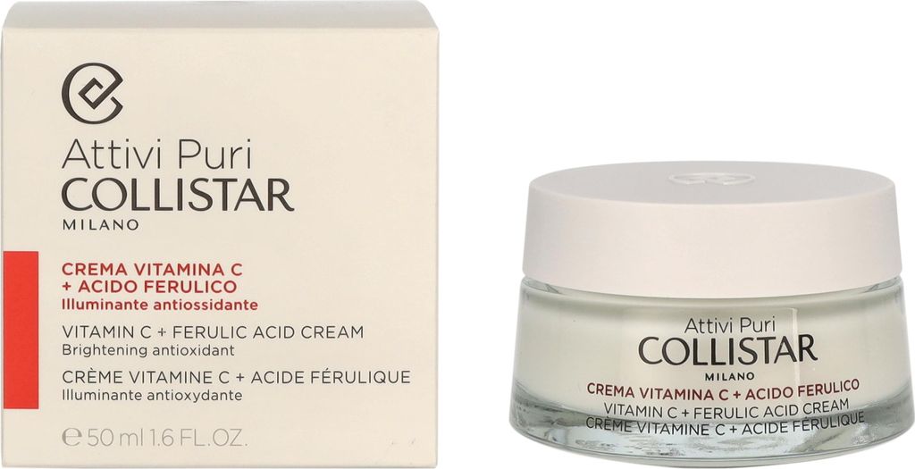 Collistar Creme Attivi Puri Krem z witaminą C i kwasem Zdjęcie produktu 