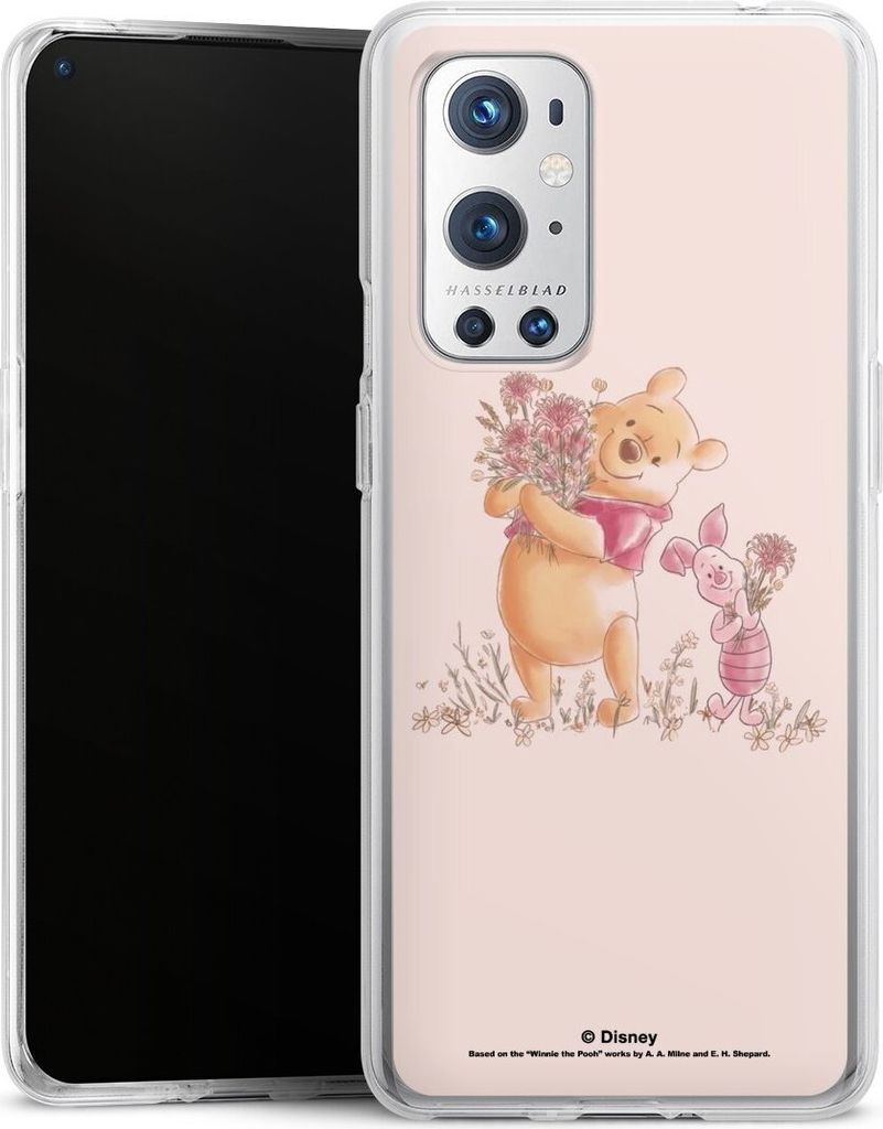 DeinDesign Handyhülle für OnePlus 9 Pro Silikon Hülle Case Smartphone Schutzhülle Disney Offizielles Lizenzprodukt Winnie Puuh Ferkel