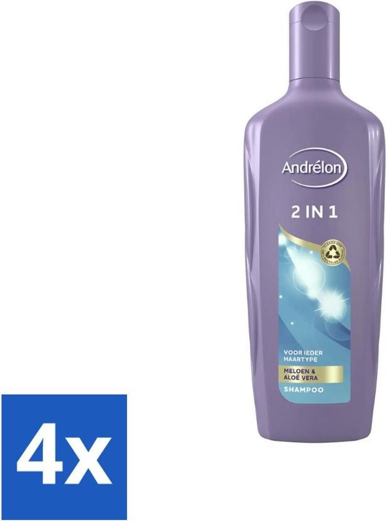 Shampooing Andrélon 2 en 1 - Nettoie et nourrit - 300 ml - Image du produit 