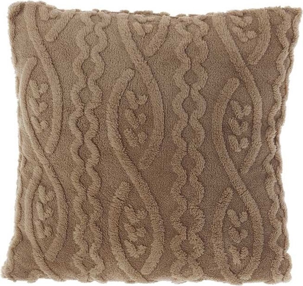 Unique Living - Dekokissen Pleun Taupe 45x45