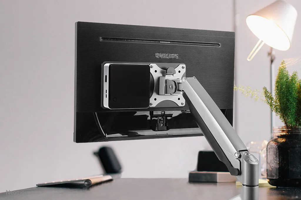 Neomounts TIS Support Thin Client Noir - Fixation VESA Max 3kg Robuste
