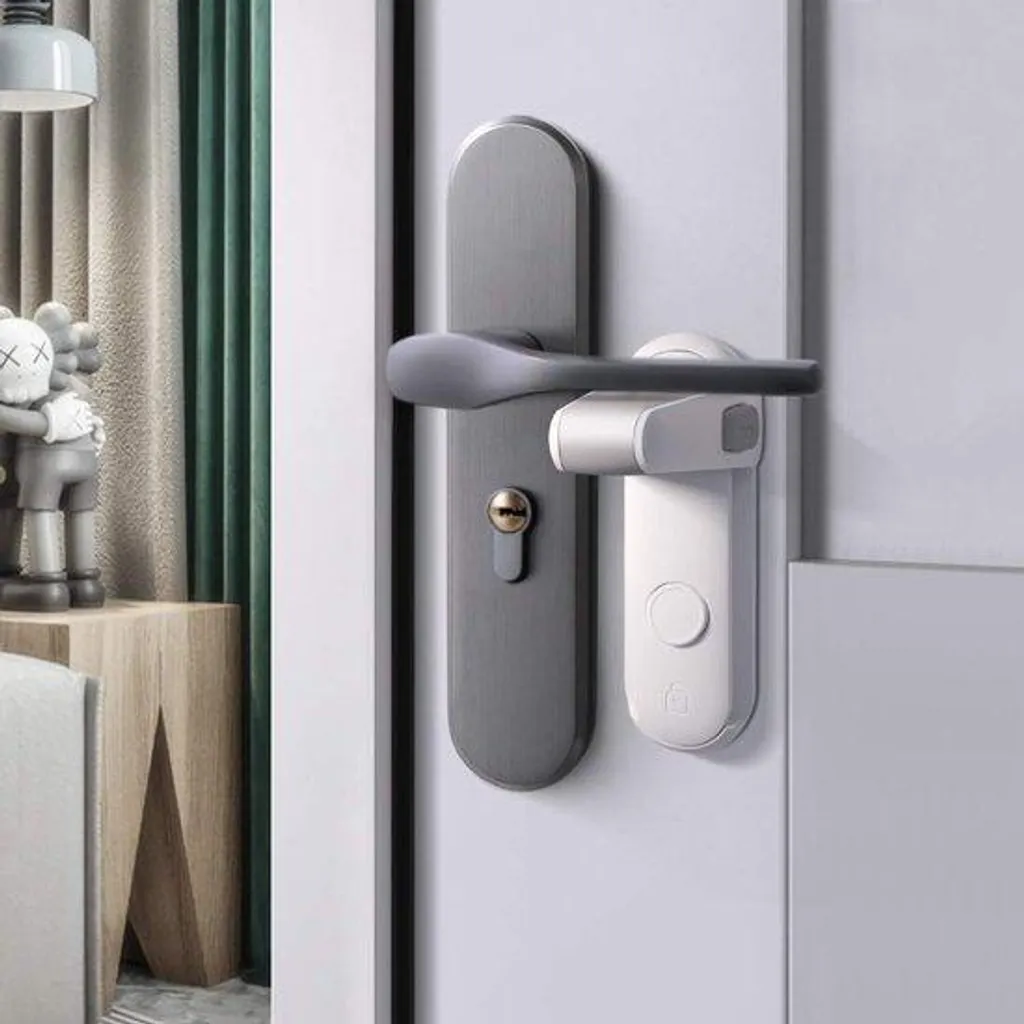 Serrure de sécurité porte enfant lot de 3 blanche sans perçage robuste