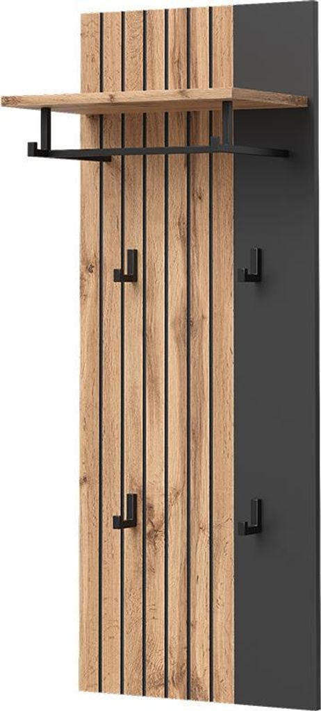Nástenný vešiak Vicco Amber Dub Wotan 43 x 110 cm, Model Obrázok produktu 