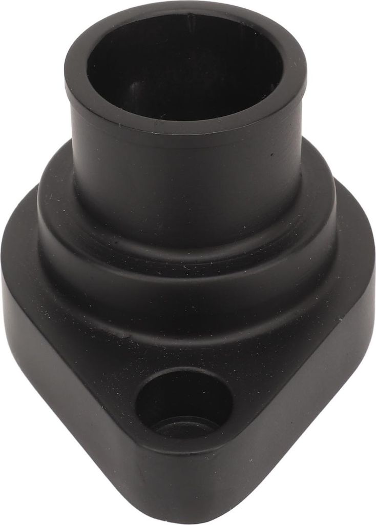 Gerader Wasserhals aus Aluminiumlegierung 8457BK Thermostatgehäuse Ersatz für SBC BBC 327 350 396 454