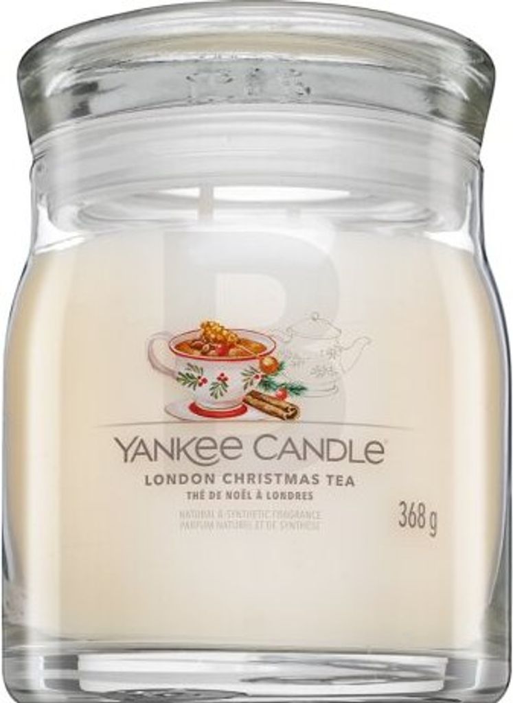 Yankee Candle LONDON CHRISTMAS TEA Signature Medium Jar 368 Produktbild 