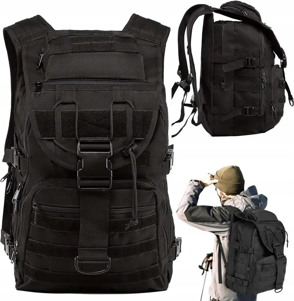 Zaino Militare 60L Impermeabile: Robustezza Esercito per Trekking Estremo