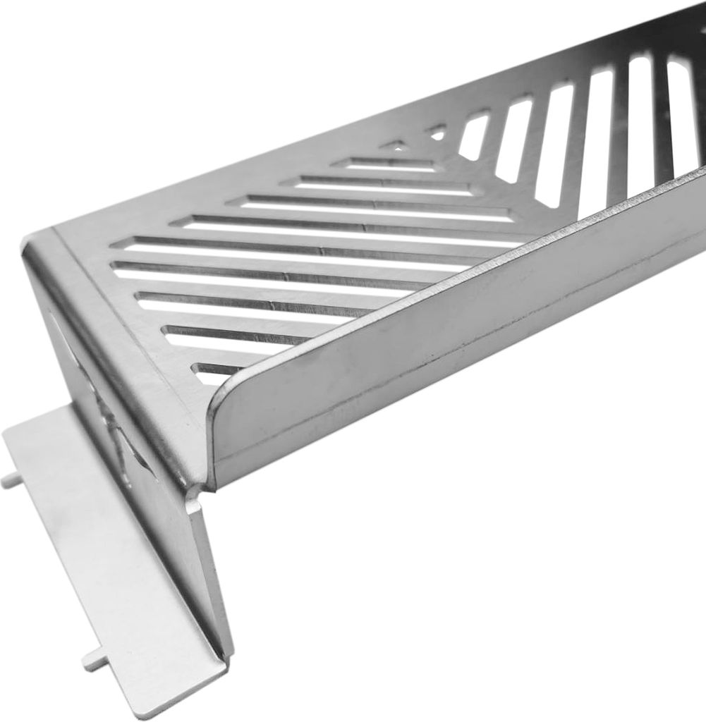 Edelstahl-Warmhalterost kompatibel mit Gasgrills von Weber (Spirit 300er Serie )