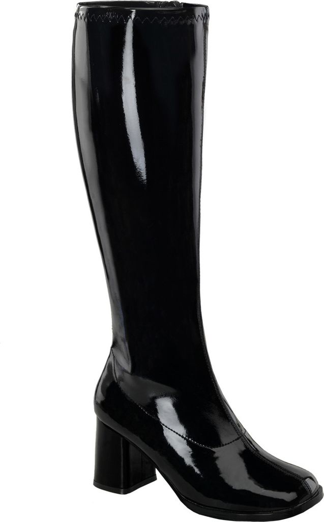 GOGO-300WC Damen Boots von Funtasma, Schwarz Lack , EU 37, US 7