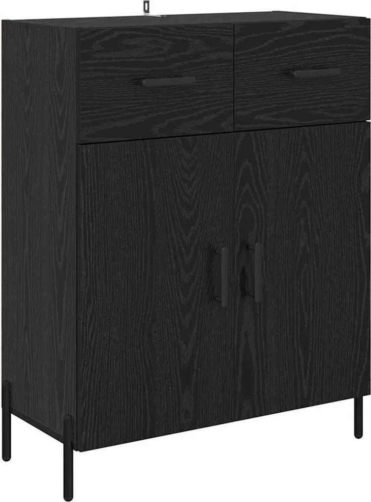 Mobile Ufficio SYFAX™ Rovere Nero 69,5x90cm | Archivio Professionale